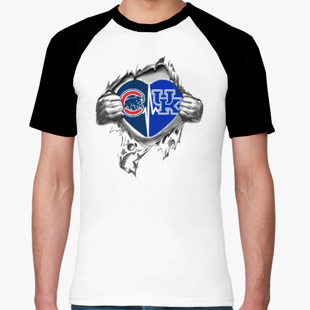 Blood Inside Me Chicago Cubs And Kentucky Wildcats 2023 shirt