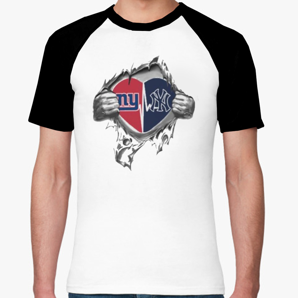 Blood Inside Me New York Giants And New York Yankees 2023 Shirt