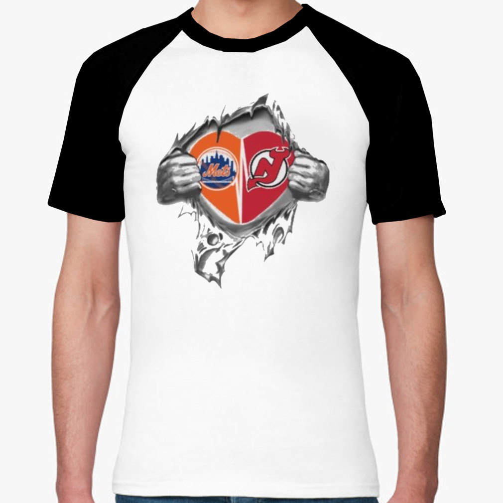 Blood Inside Me New York Mets And New Jersey Devils 2023 Shirt