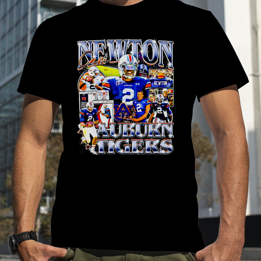 Cam Newton Auburn Tigers Style 90s Football Vintage Shirt
