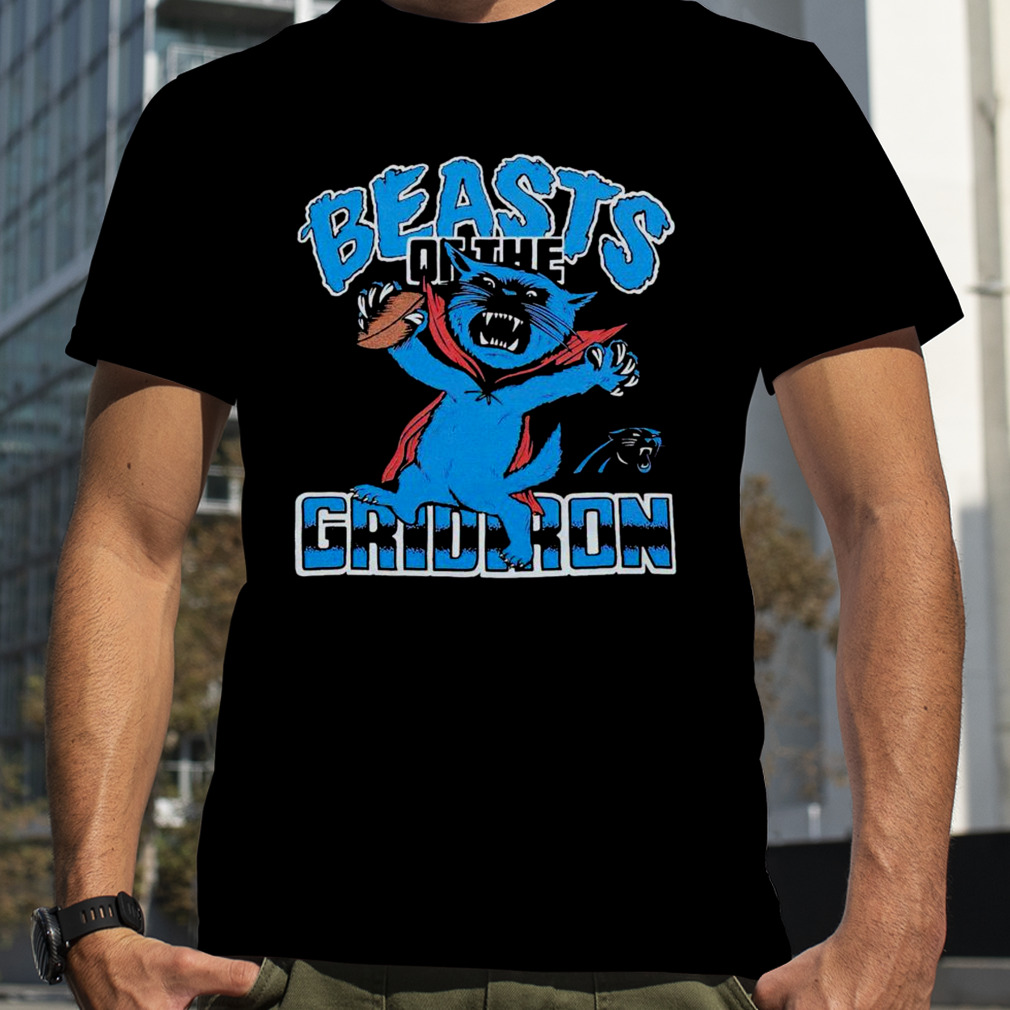 Carolina Panthers beasts of the gridiron shirt