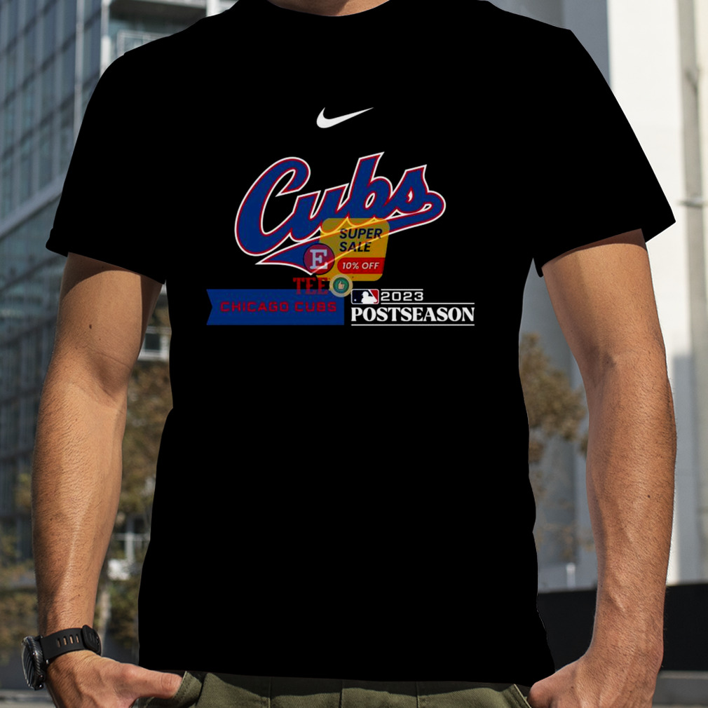 Chicago Cubs Nike 2023 Postseason shirt