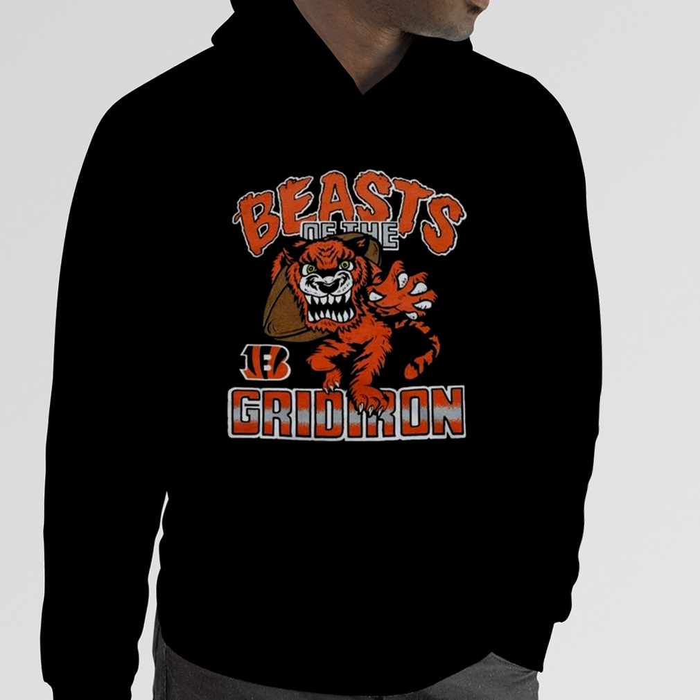 Cincinnati Bengals Beasts of the Gridiron retro NFL shirt - Limotees