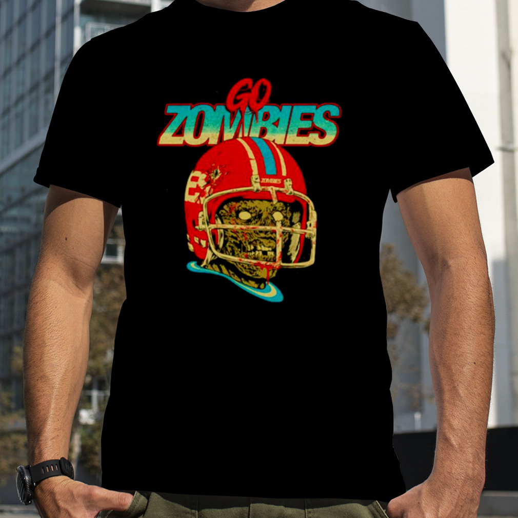 Go zombies football shirt