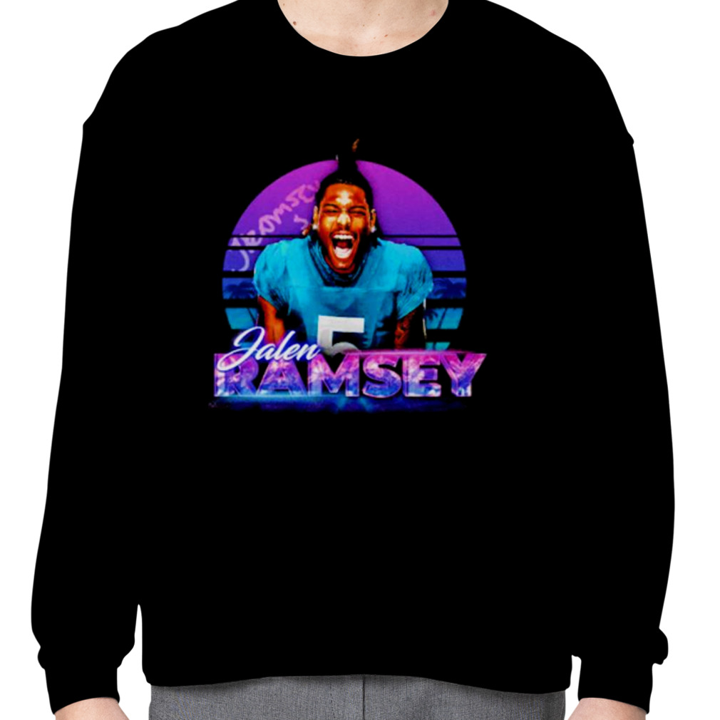 Jalen Ramsey Miami Neon Football Shirt - Peanutstee