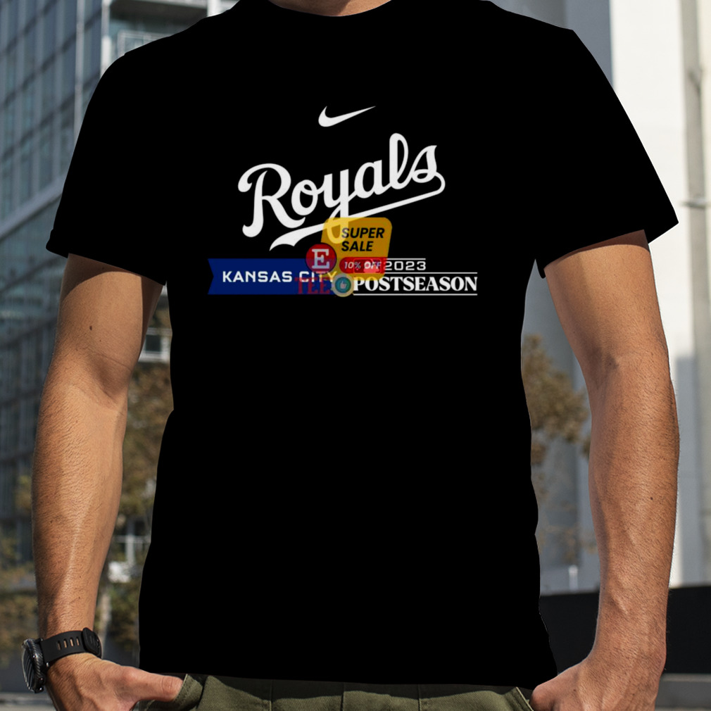 Kansas City Royals Nike 2023 Postseason shirt