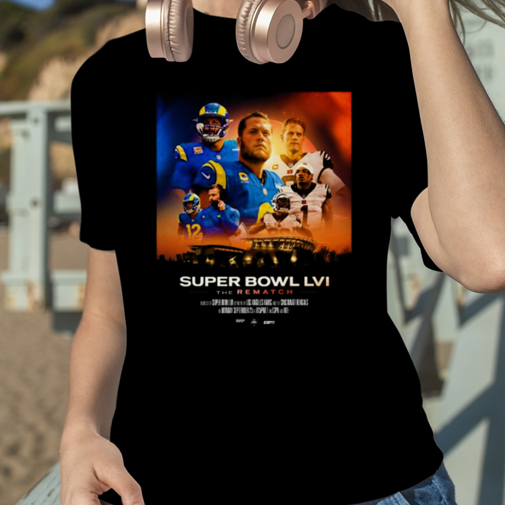 Super Bowl 2022 Rams Vs Bengals New Design T-Shirt - REVER LAVIE