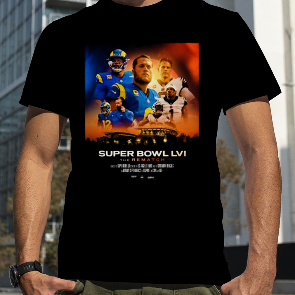 Super Bowl LVI 2021 Champions Los Angeles Rams Vs. Cincinnati Bengals logo  shirt, hoodie, sweater, long sleeve and tank top