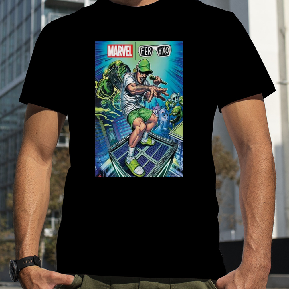 Marvel X Ferxxo Poster 2023 T-shirt