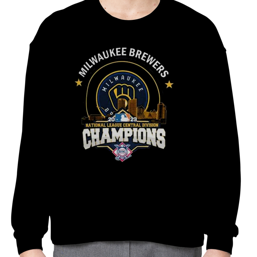 Milwaukee Brewers 2023 Nl Central Division Champions Skyline Shirt