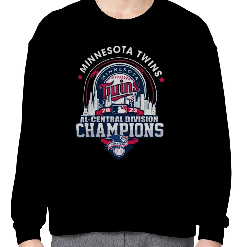 Skyline city 2023 AL Central Division Champions Minnesota Twins shirt -  Limotees