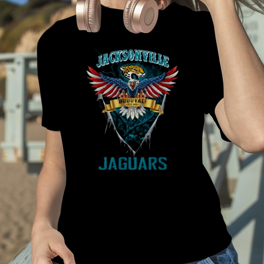 NFL US Eagle Duuuval Jacksonville Jaguars Shirt - Guineashirt