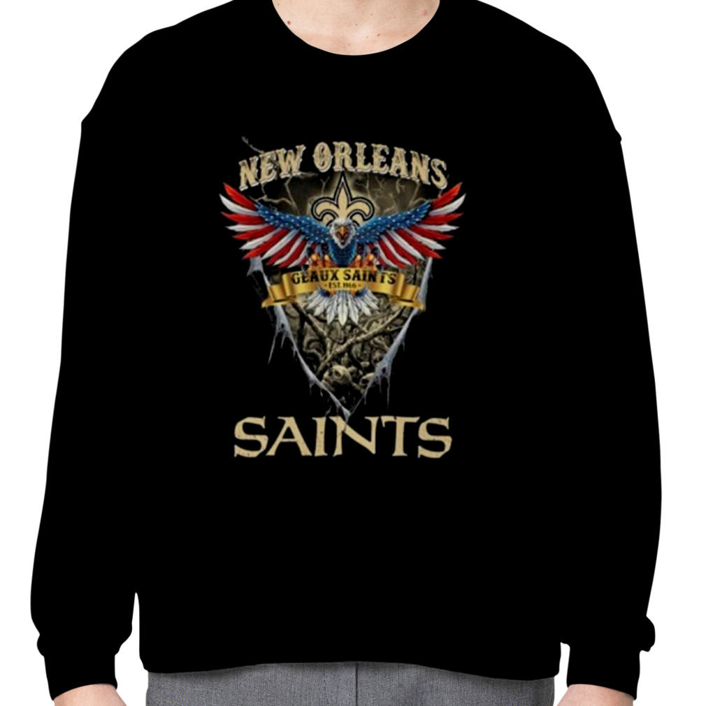 NEW FASHION 2023 New Orleans Saints T-shirt Graphic Cartoon player