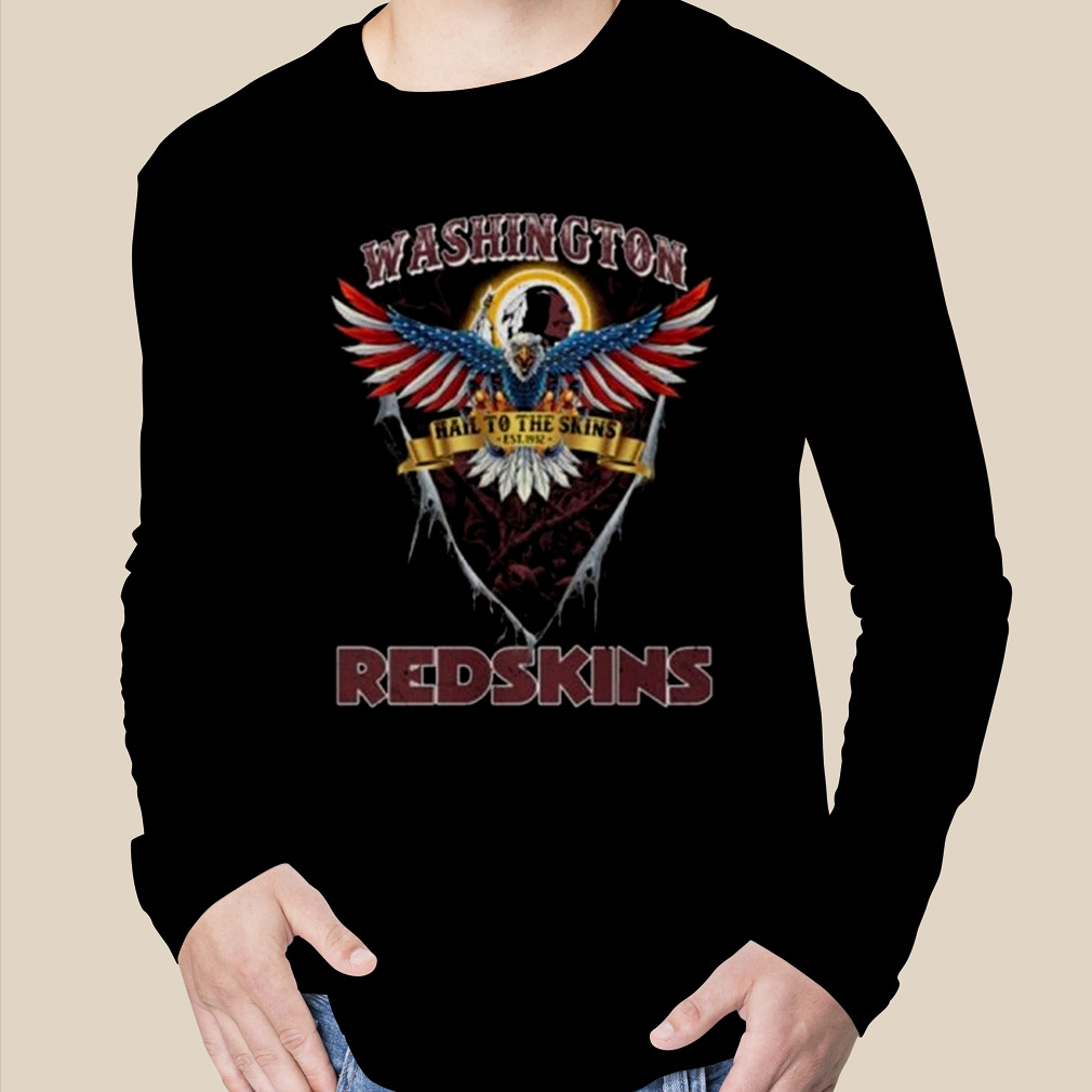 NFL US Eagle Hail To The Skin's Washington Redskins T-Shirt