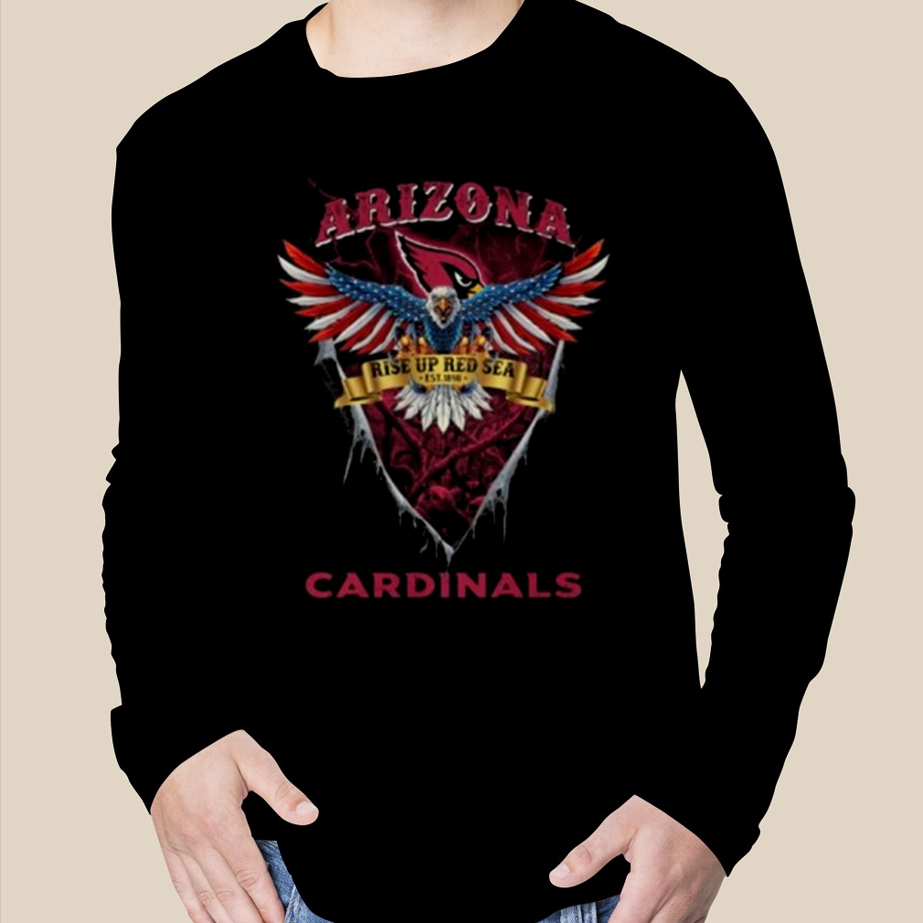 Rise Up Red Sea Logo Arizona Cardinals T-shirt, hoodie, sweater, long  sleeve and tank top