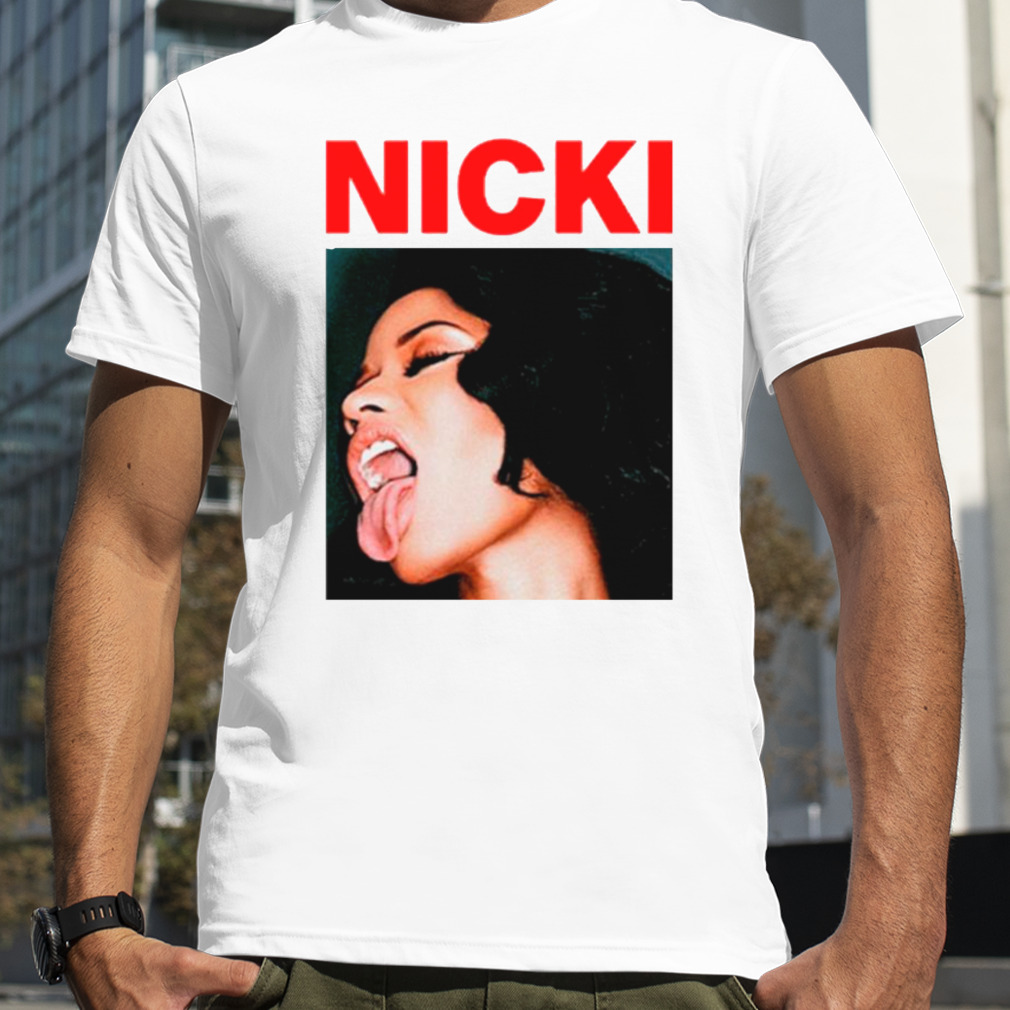 Nicki Minaj Sticking Out tongue shirt