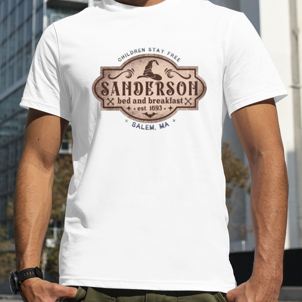 Sanderson bed and breakfast 1693 shirt