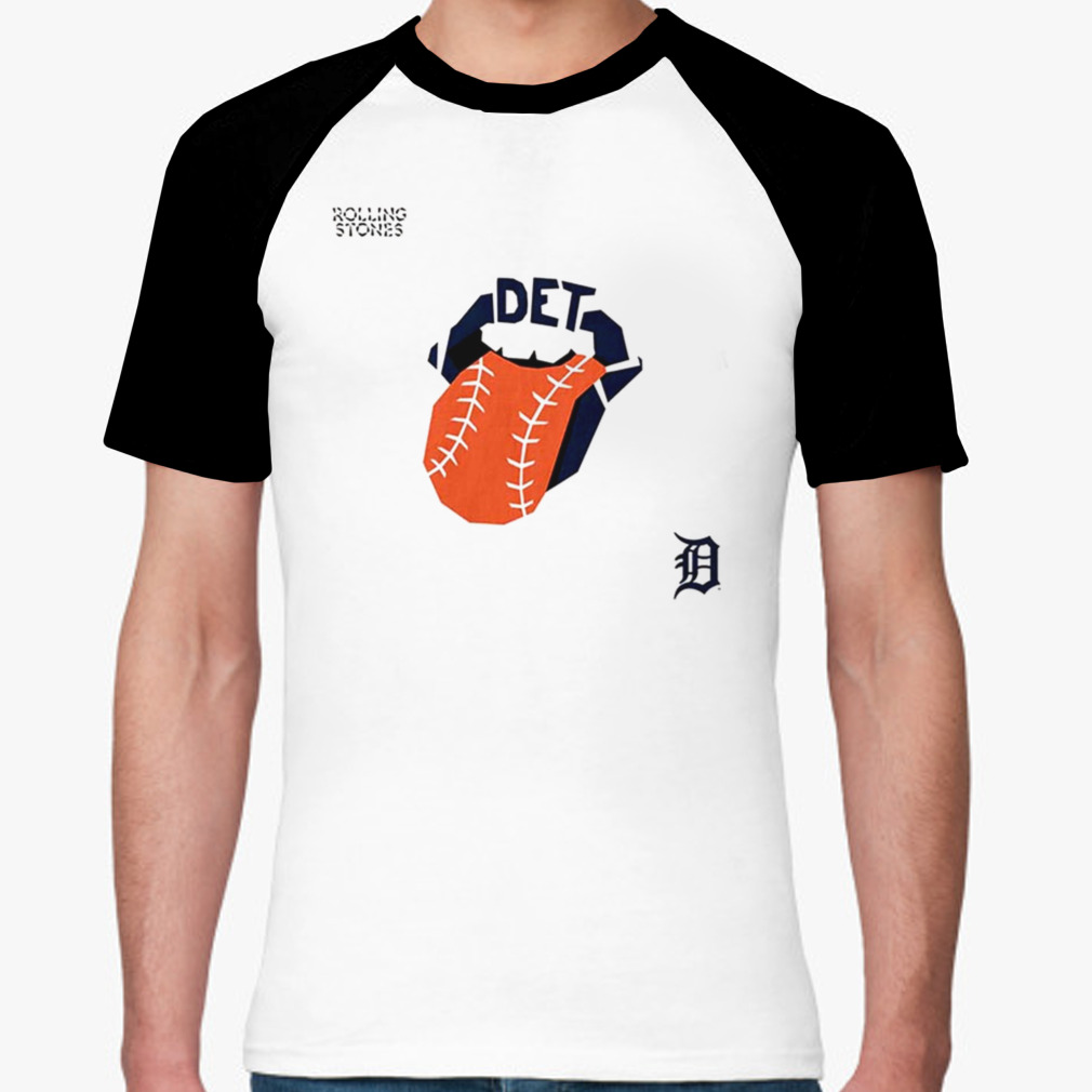 The Rolling Stones x Detroit Tigers Vinyl MLB Hackney Diamonds Limited  Edition Vintage T-Shirt - Mugteeco