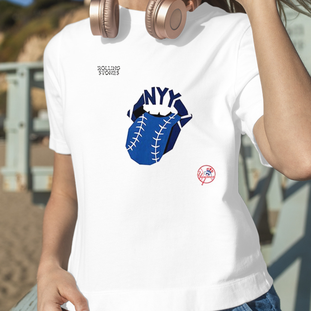 The Rolling Stones x New York Yankees Vinyl MLB Hackney Diamonds Limited  Edition Unisex T-Shirt - Mugteeco