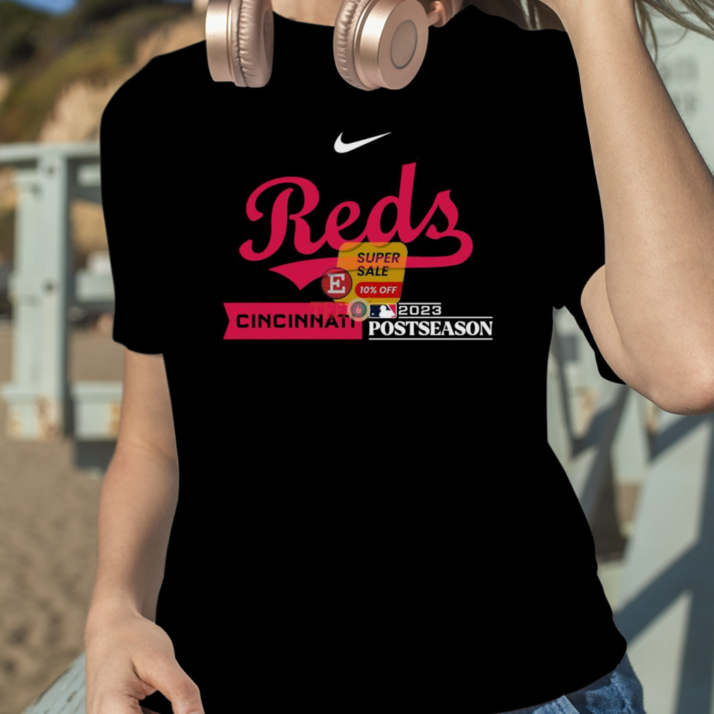 Cincinnati Reds Nike 2023 Postseason Shirt - Peanutstee