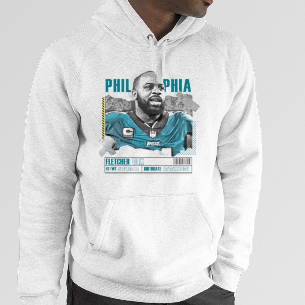 Official Fletcher Cox Football Paper Poster Eagles Shirt, hoodie, sweater,  long sleeve and tank top