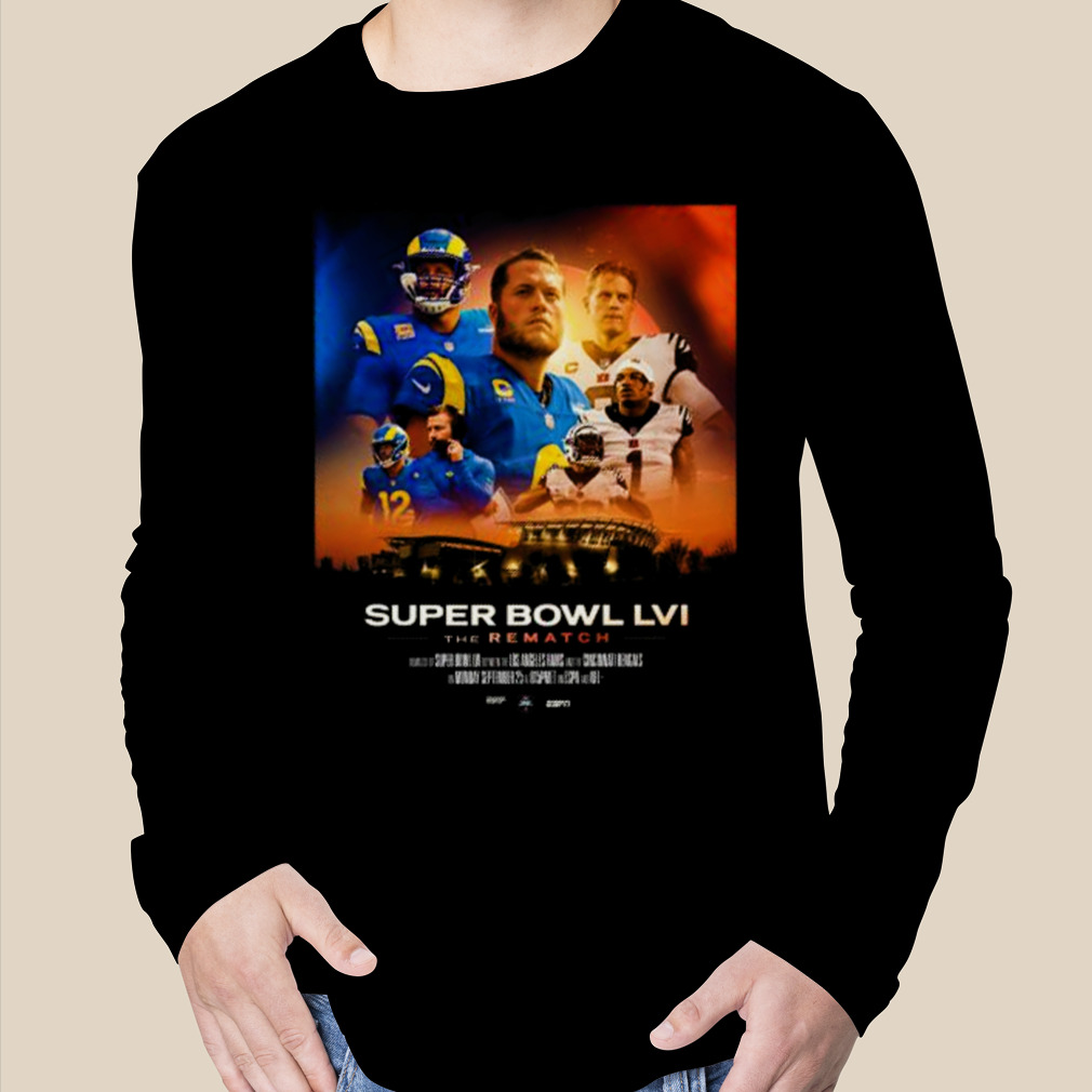 Super Bowl 2022 Rams Vs Bengals New Design T-Shirt - REVER LAVIE