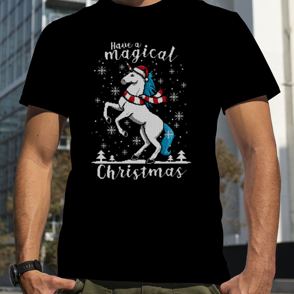 Magic Unicorn Christmas shirt