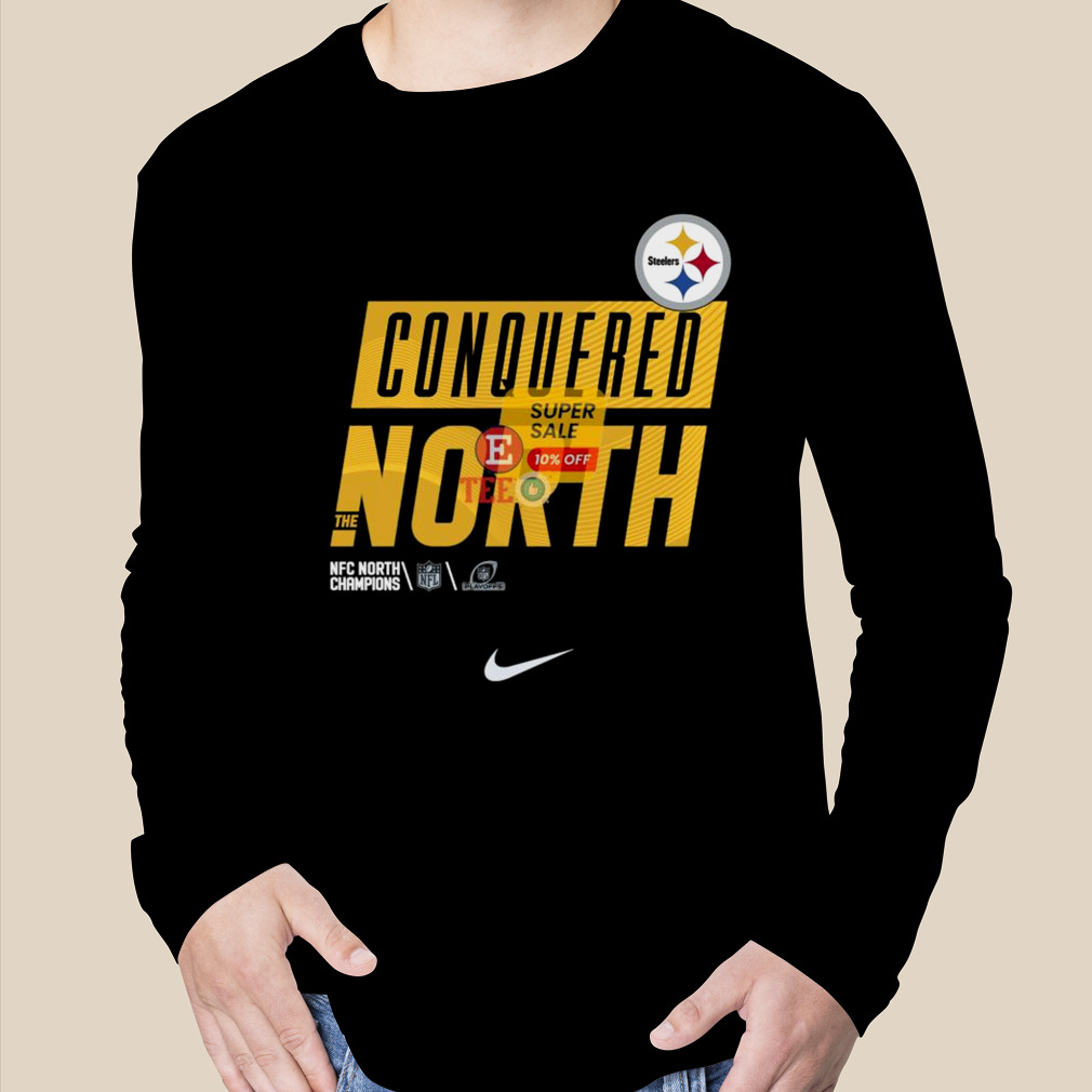 Pittsburgh Steelers Men's Nike 2020 AFC North Champions Short Sleeve T-Shirt