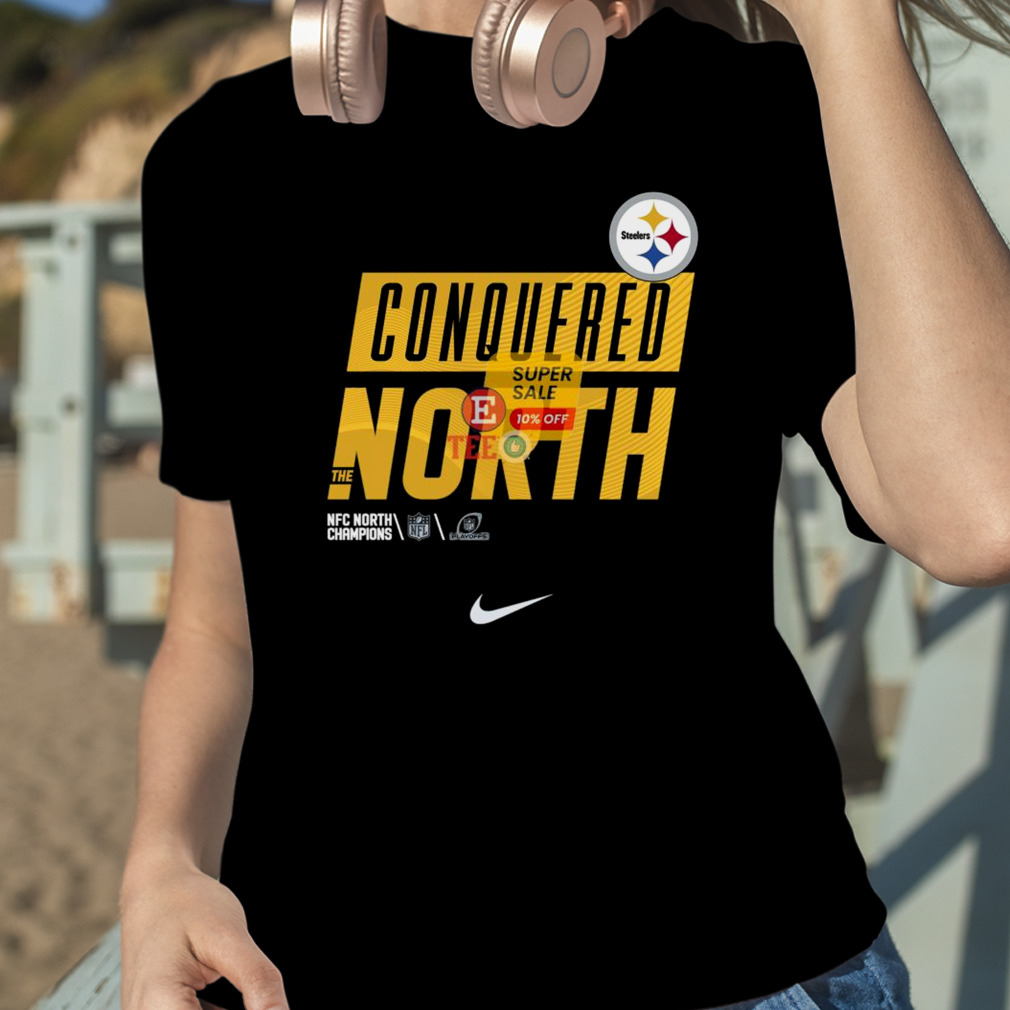 Pittsburgh Steelers Conquered The North NFL 2023 Playoff T-Shirt, hoodie,  sweater, long sleeve and tank top