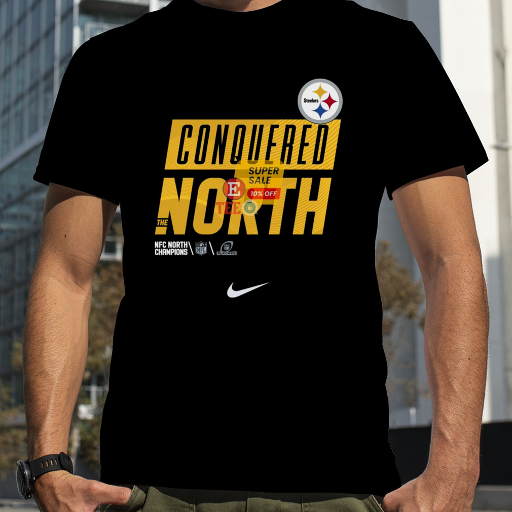 Pittsburgh Steelers Men's Nike 2020 AFC North Champions Short Sleeve T-Shirt