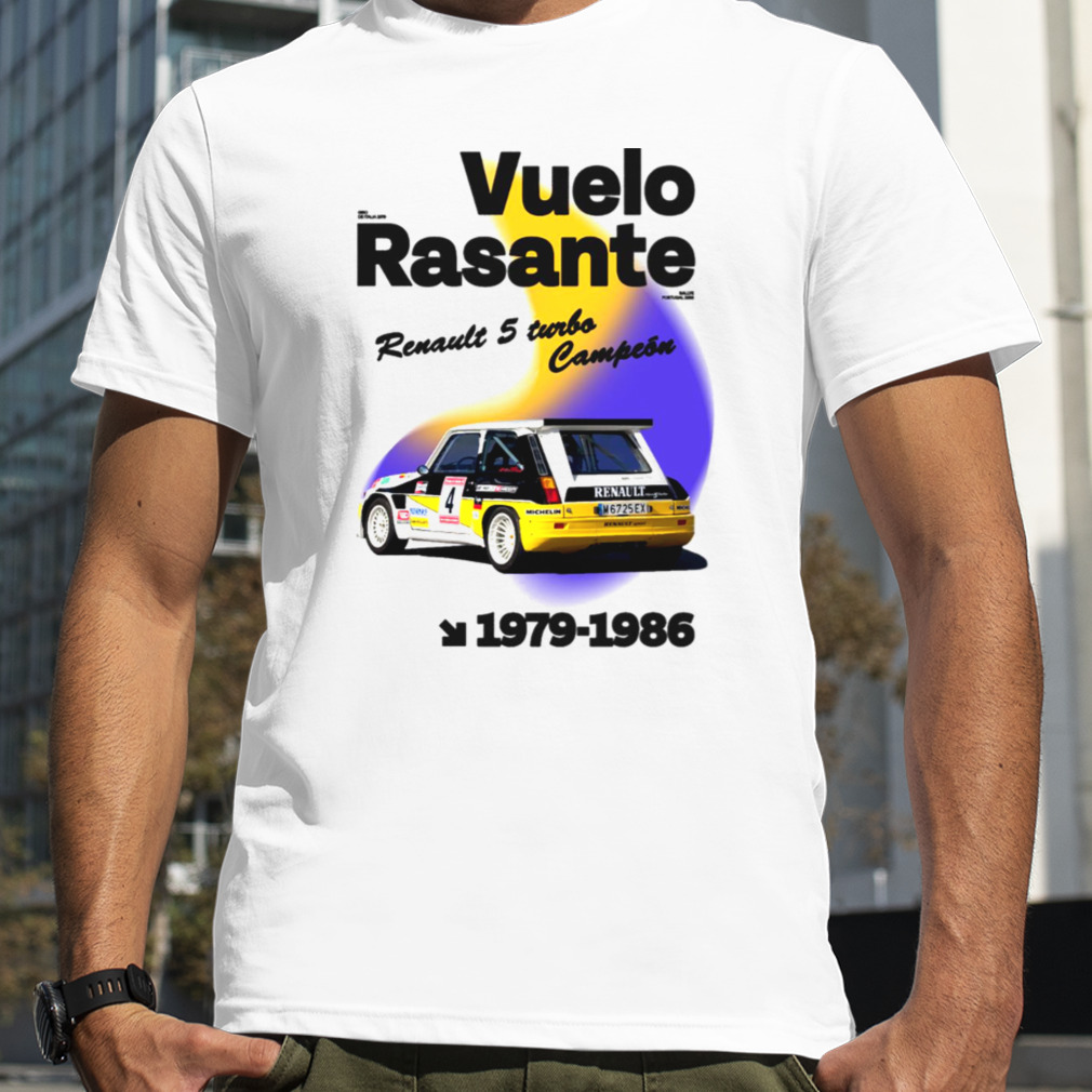 5 Turbo Advert Style Rally Group B shirt