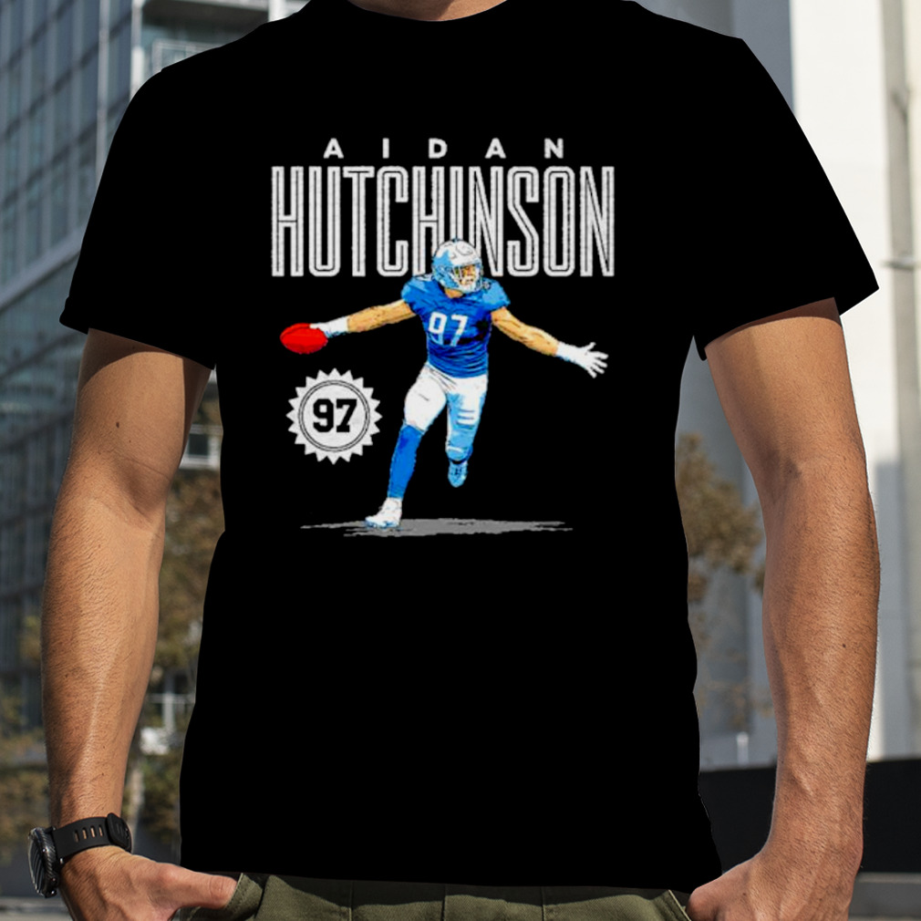 Aidan Hutchinson Detroit Card football shirt