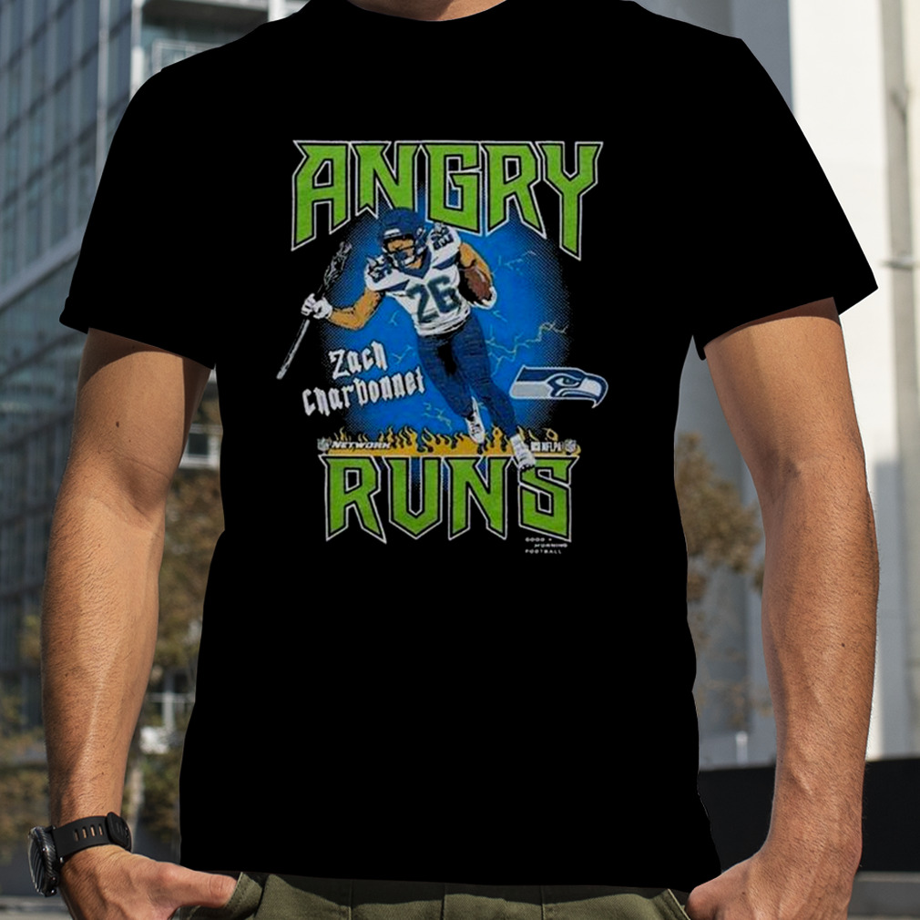 Angry Runs Seahawks Zach Charbonnet shirt