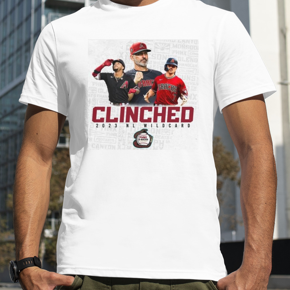 Arizona Diamondbacks Clinched 2023 Nl Wildcard T-shirt