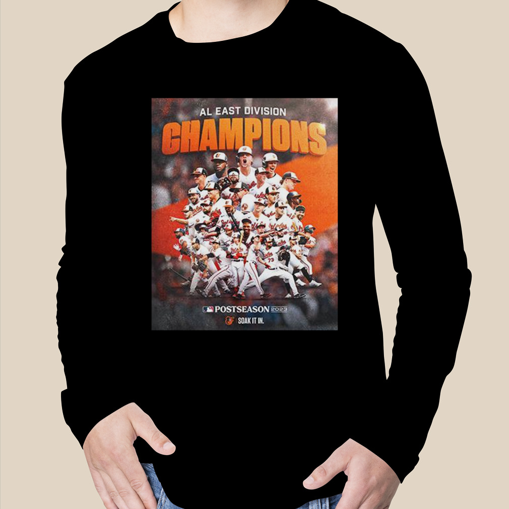 Baltimore Orioles 2023 East Division #1 T-Shirt