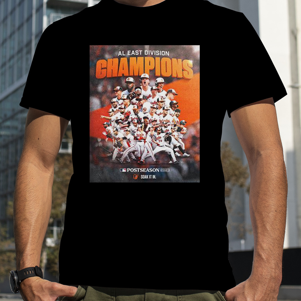 Baltimore Orioles 2023 East Division #1 T-Shirt