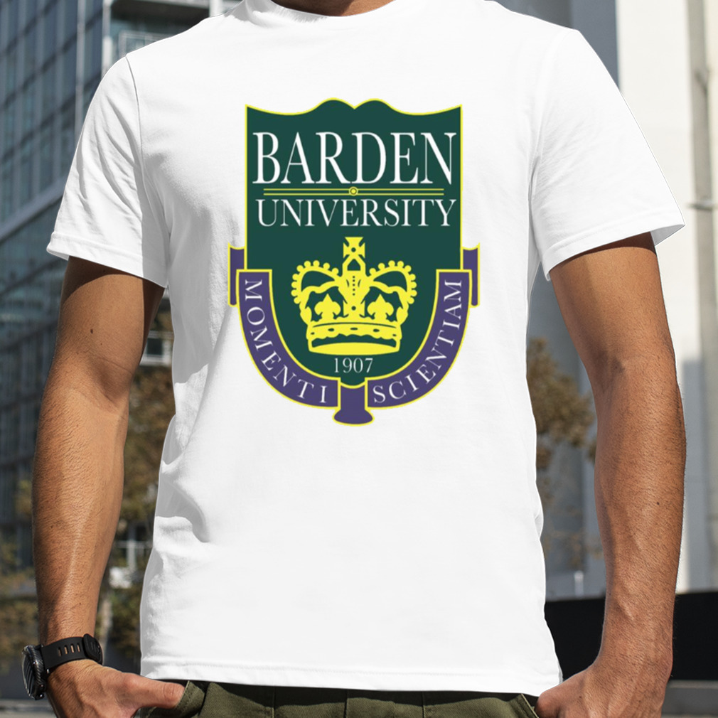 Barden University Green Logo shirt
