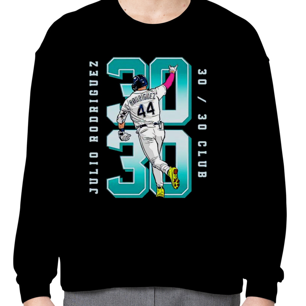 Official julio Rodriguez Trident 30-30 Club Shirt, hoodie, sweater