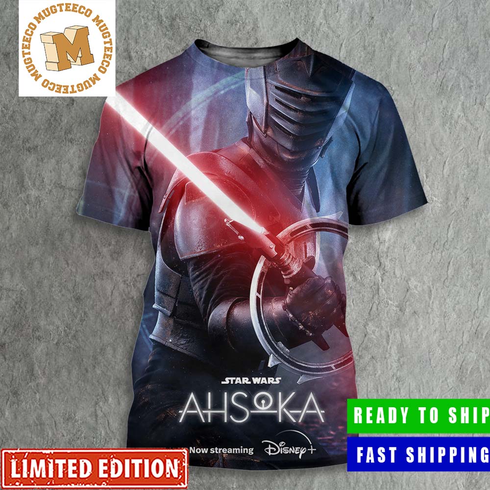 Star Wars Ahsoka Marrok Character Poster All Over Print Shirt