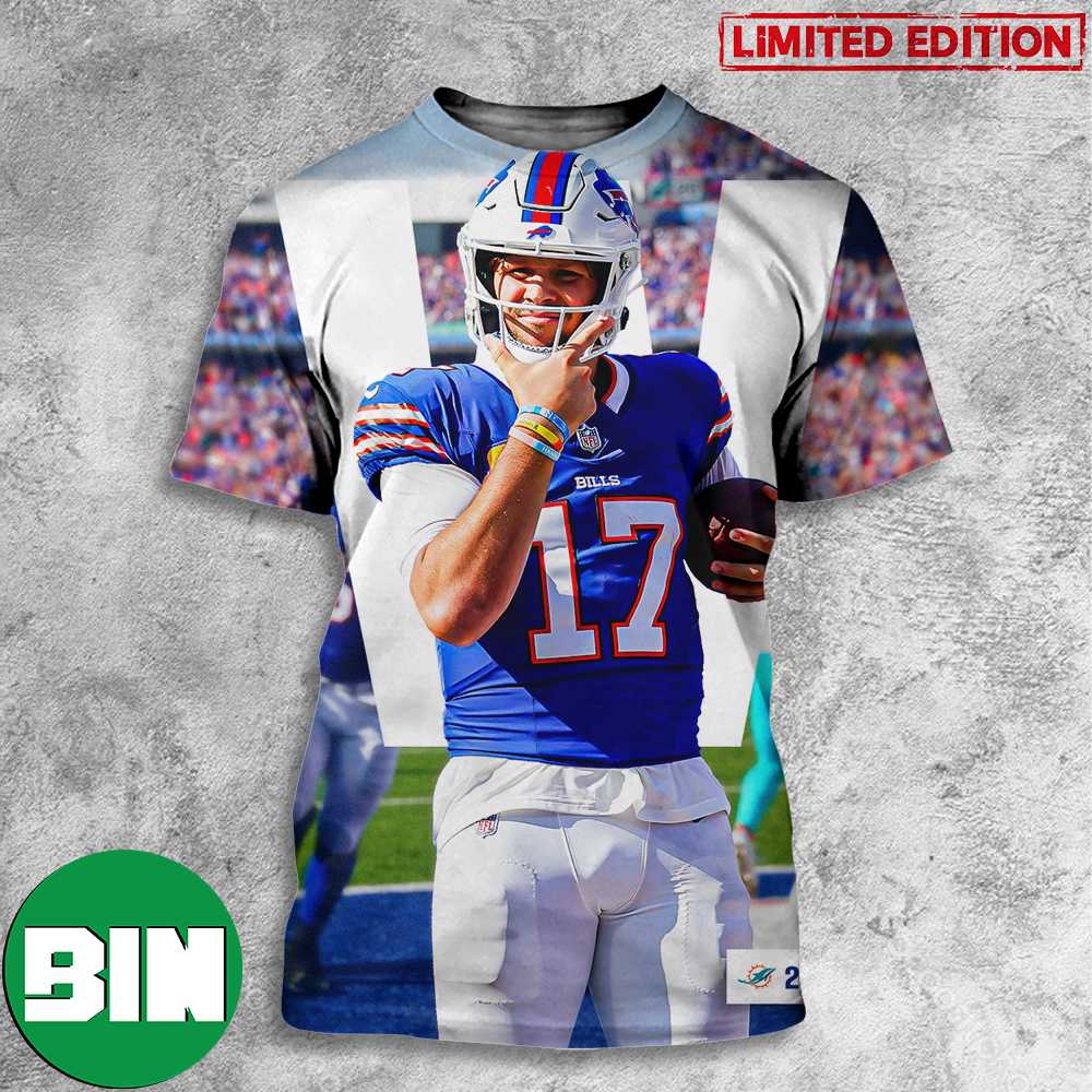 NFL Buffalo Bills Josh Allen For Men 3D Hoodie All Over Printed - T-shirts  Low Price