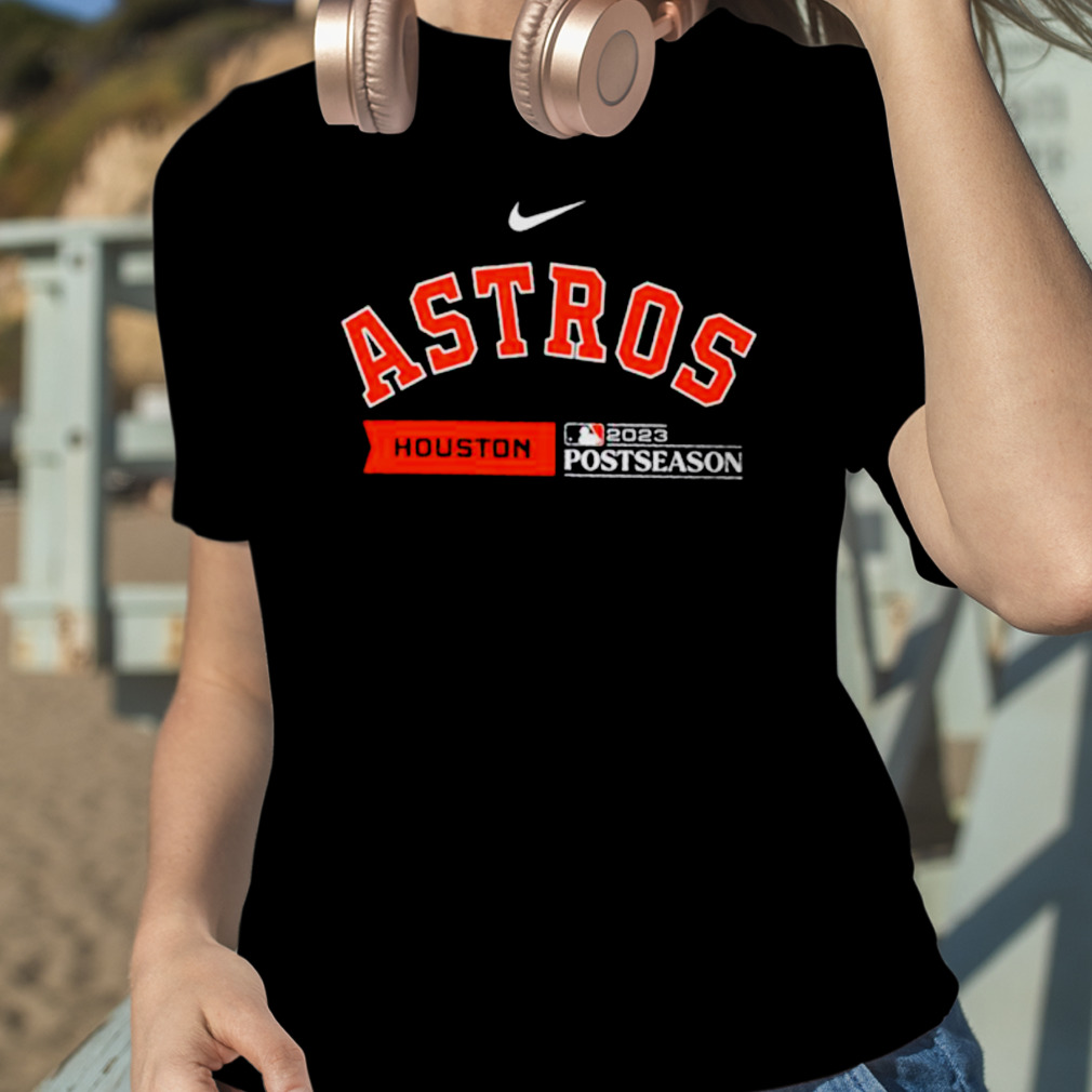 Houston Astros Nike 2023 Postseason Authentic Collection Dugout Shirt