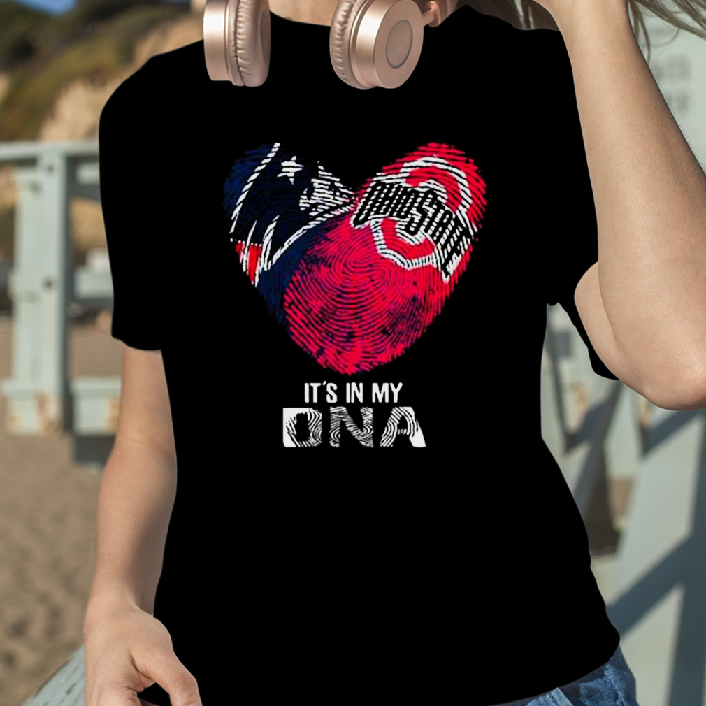 Cincinnati Bengals And Ohio State Buckeyes Heart It's In My DNA Shirt,  hoodie, sweater, long sleeve and tank top