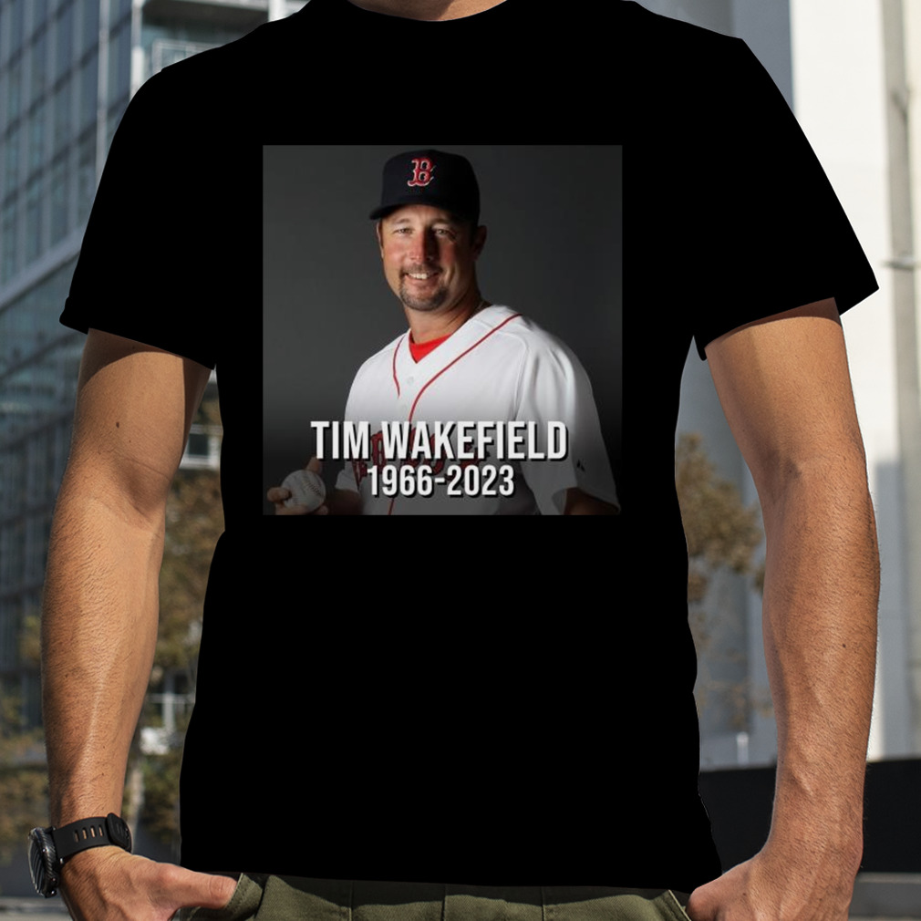 Remembering Red Sox Legend Tim Wakefield 1966 2023 T Shirt