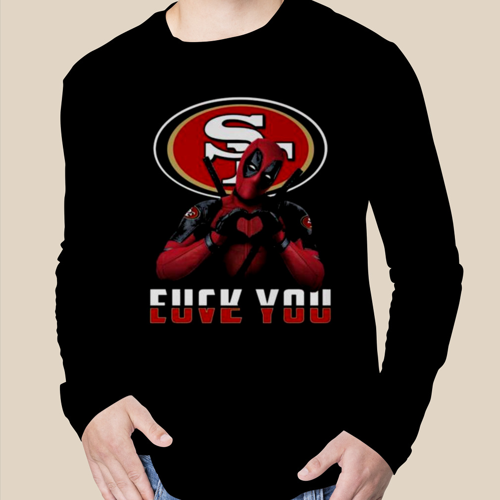 San Francisco 49ers Deadpool Love 2023 shirt, hoodie, sweater, long sleeve  and tank top