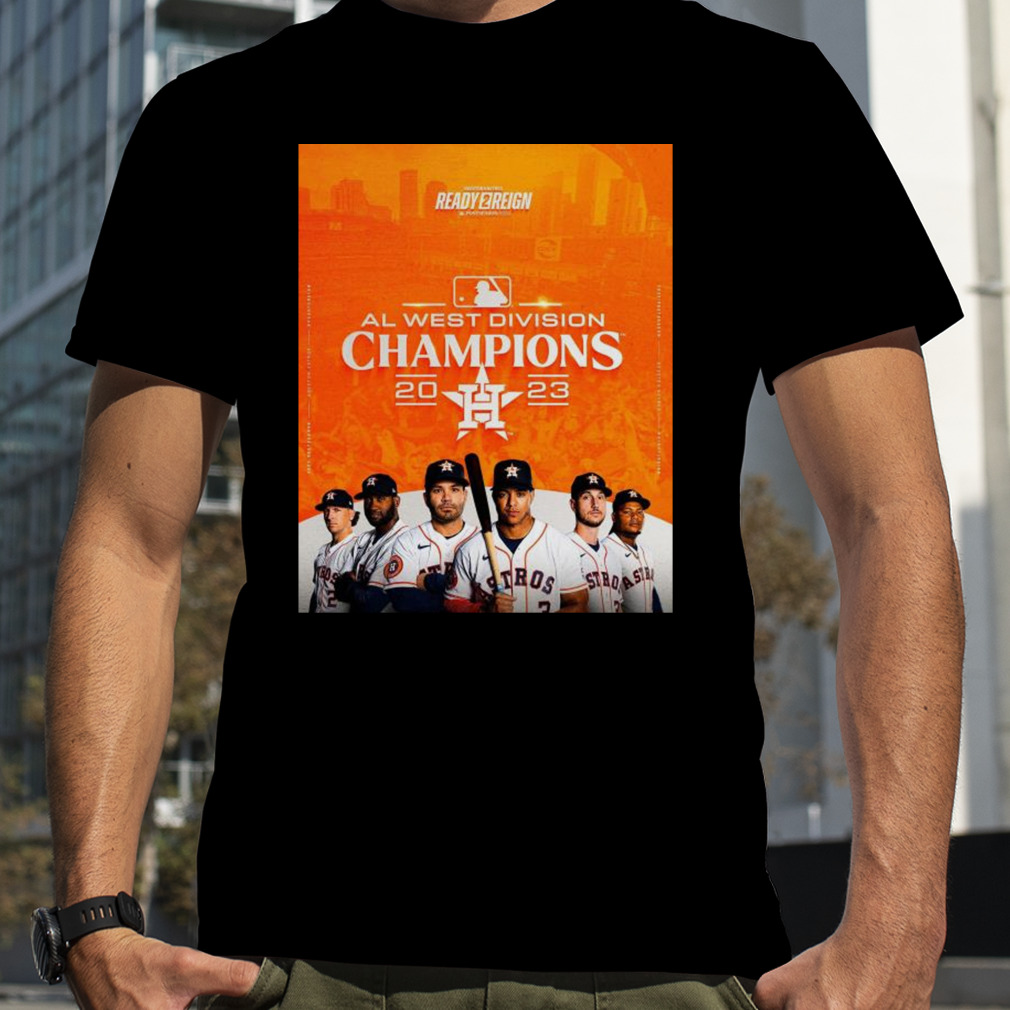 Vintage Houston Astros 2022 AL West Division Champions T-shirt