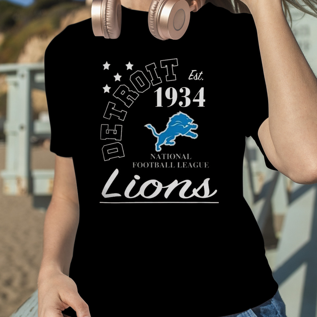 Detroit Lions Vintage Football Team Sport T-Shirt