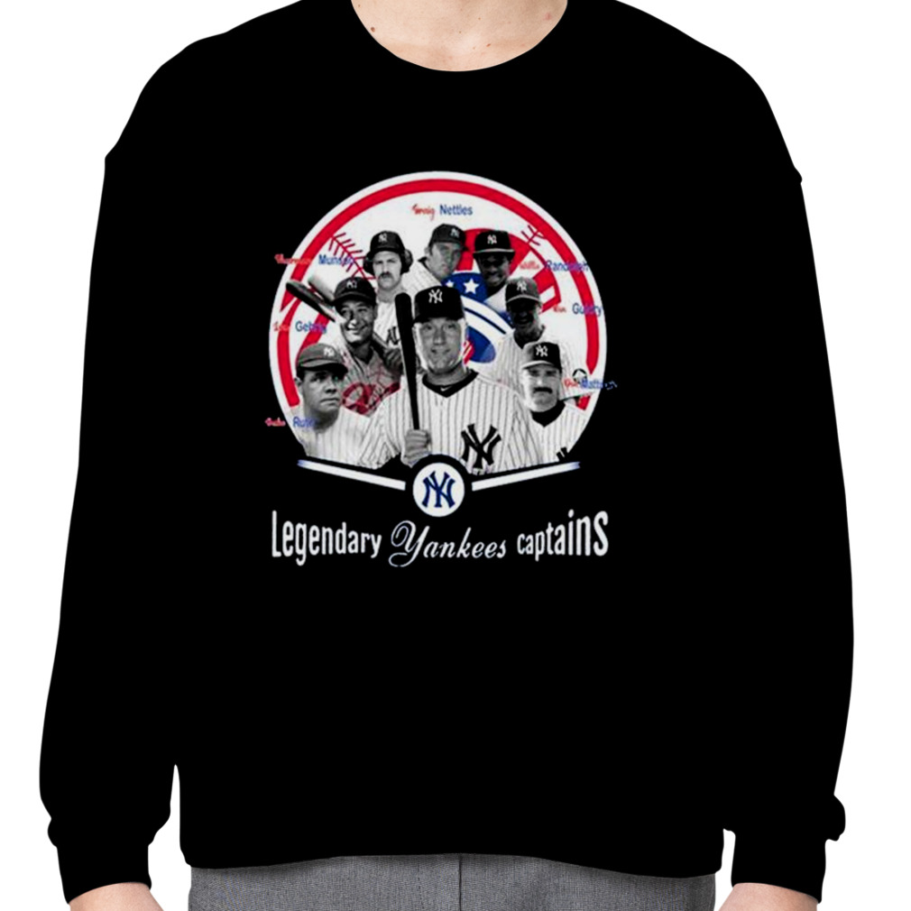 New York Yankees Legendary Yankees Captains shirt - Guineashirt Premium ™  LLC