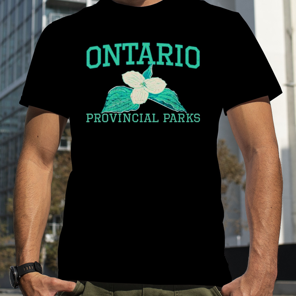 Ontario provincial parks trillium shirt