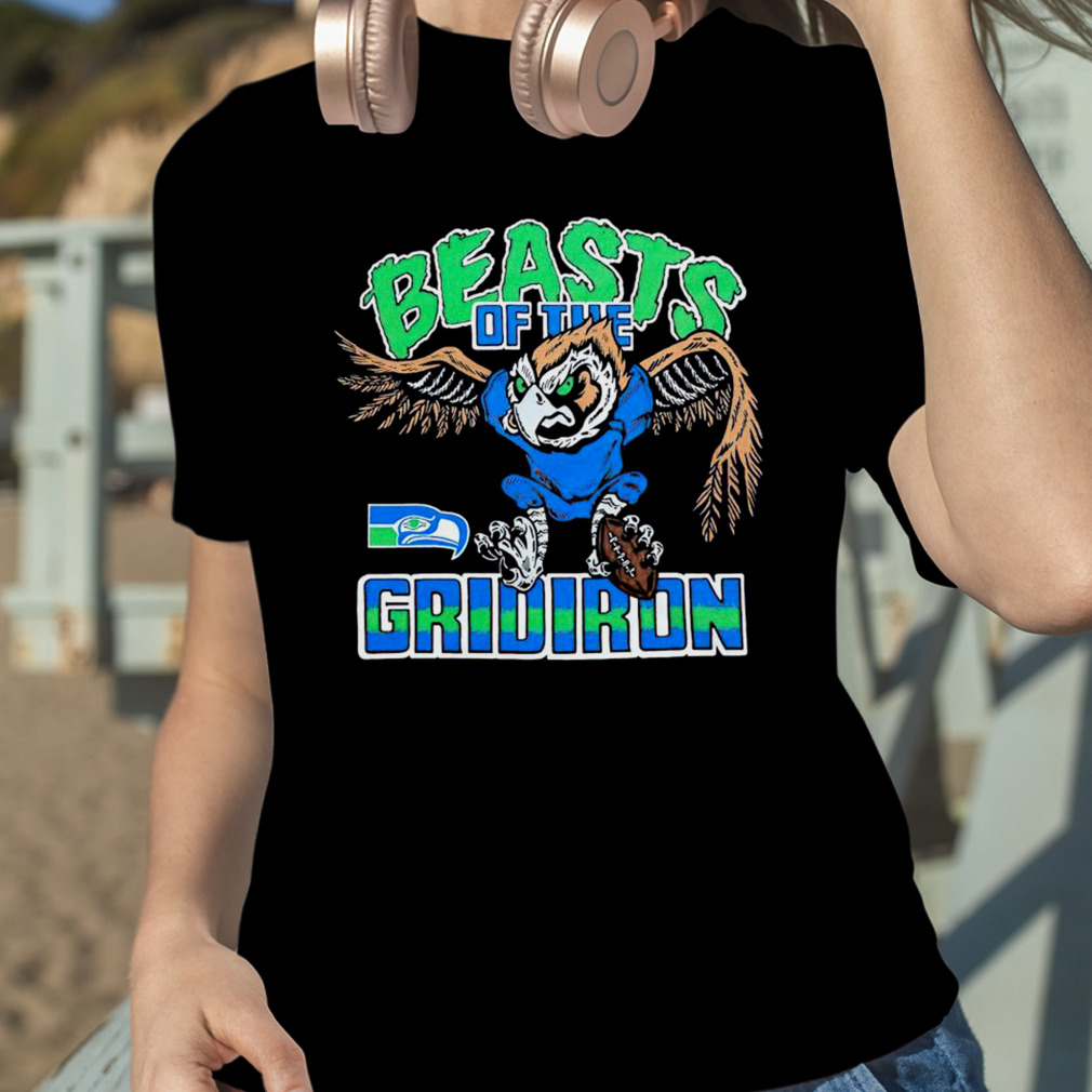 Official seattle Seahawks Beasts Of The Gridiron T-Shirts, hoodie, tank  top, sweater and long sleeve t-shirt