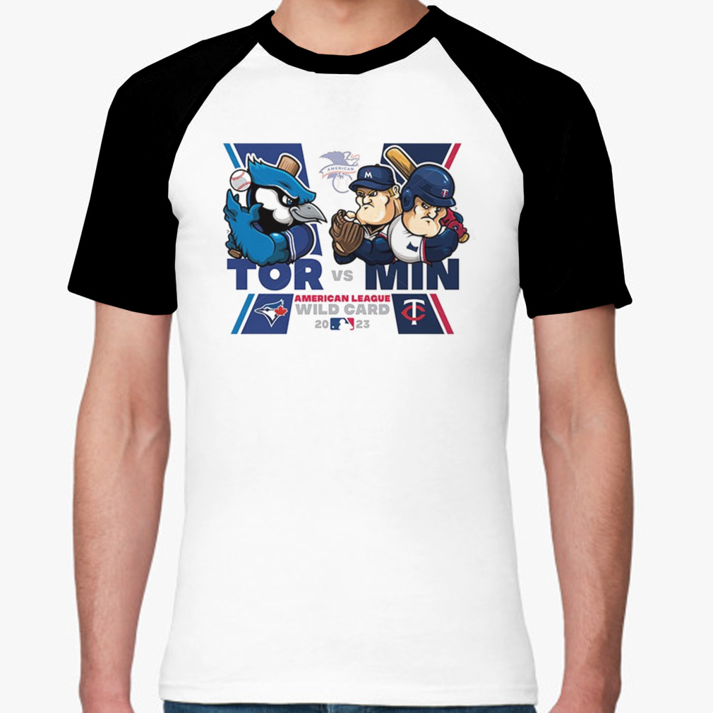 Toronto Blue Jays vs Minnesota Twins Mascot American League Wild Card 2023  Shirt, hoodie, longsleeve, sweater